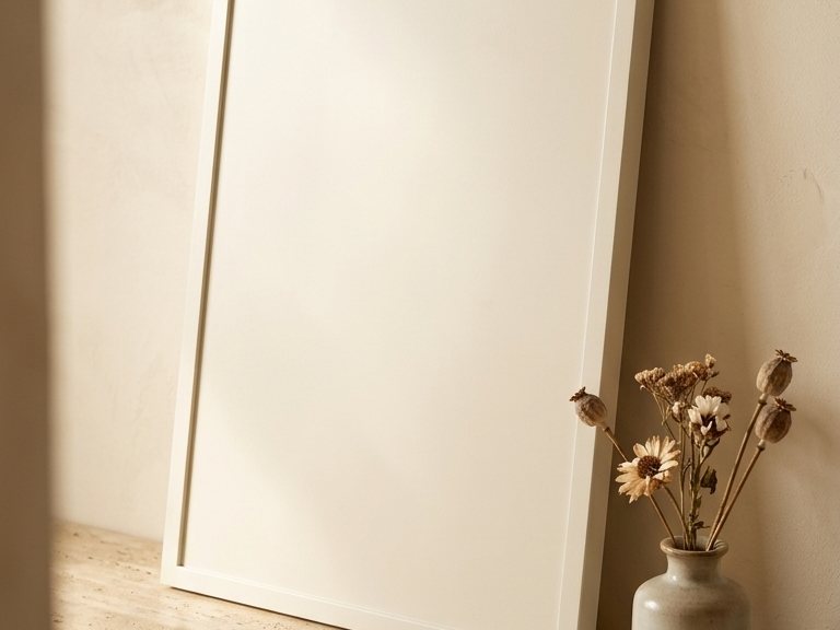 Cabinet door in satin acrylic