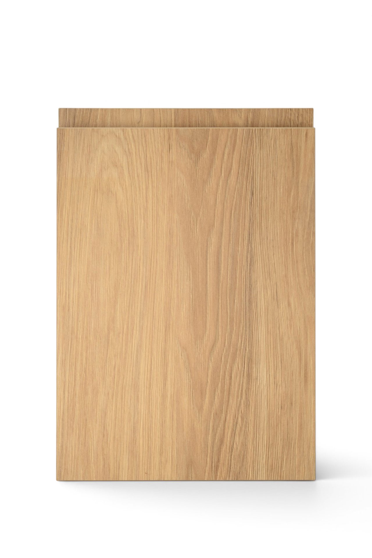 Fino integrated handle door in Natural Hickory