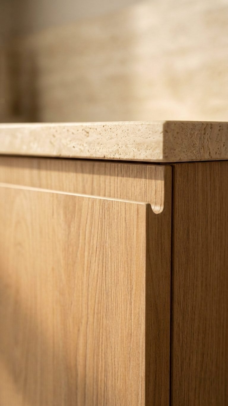 Integrated Handle Cabinet Fronts