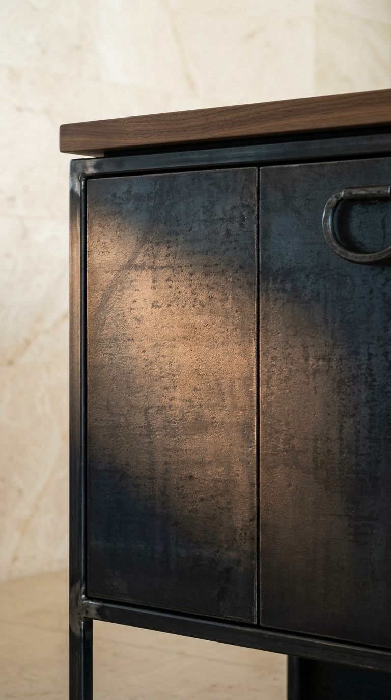 Architectural Real Metal Cabinet Doors